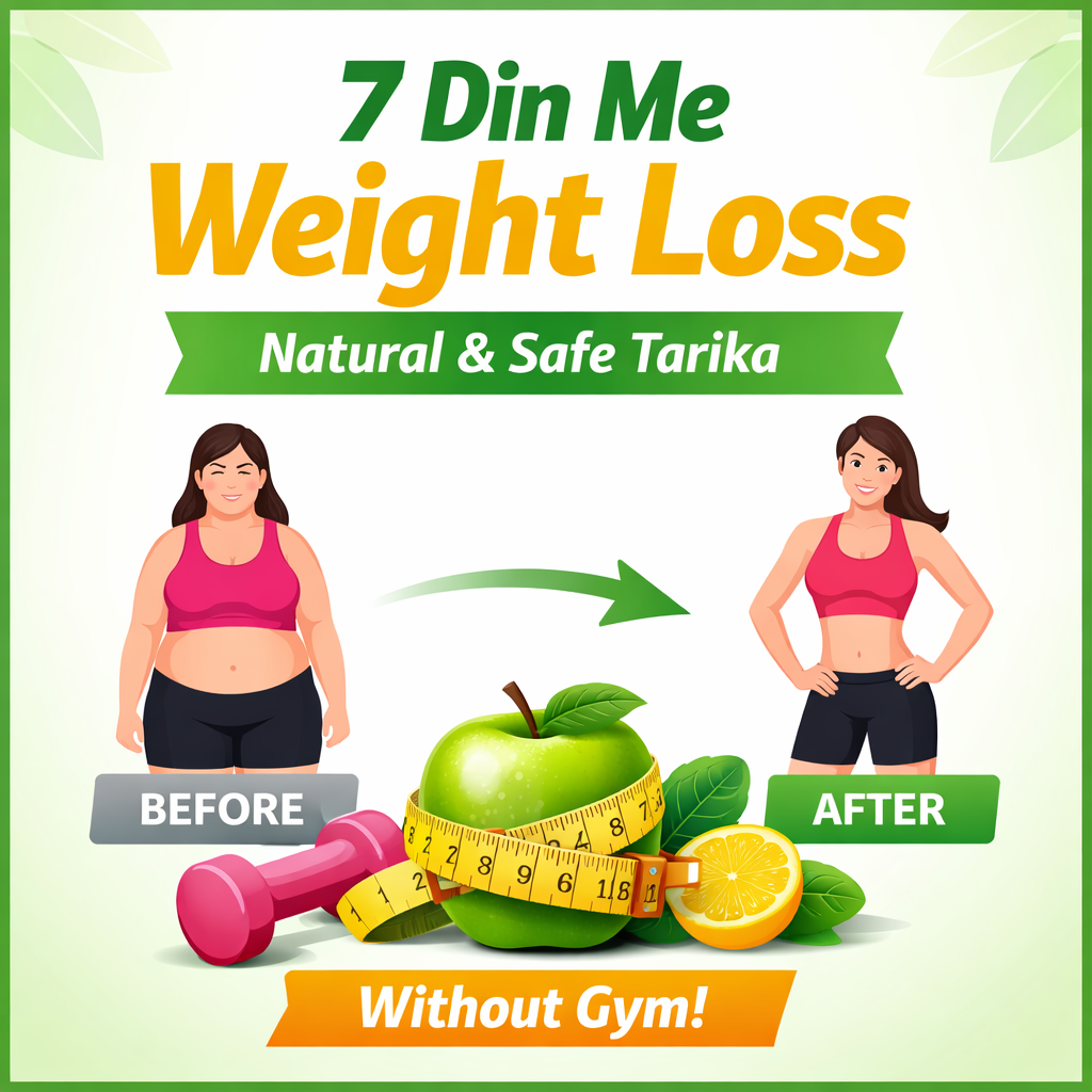 Weight loss transformation without gym